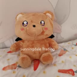 Teddy Demon Devil Bear Plush Doll Anime Cosplay Toy Pillow for Gift