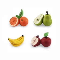 Realistic Mini Simulation Fruits Vegetables Model Figures, Early Educational Cognitive Learning Toys Table Party Decoration Gift