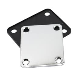 1Set Electric Guitar Neck Plate with Screws for ST TL Guitar Jazz Bass Replacement Guitar Accessories 7 Coloer