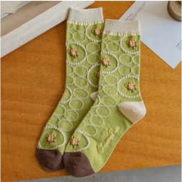 Cross Border New Spring/Summer Personalized Cartoon AB Fashion Socks Creative Cartoon Couple Cotton Socks