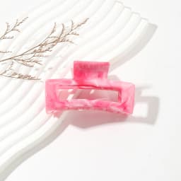 Multi Color Rectangle Claw Clips, Colorful Non-Slip Strong Hold Jaw Clamps, Styling Accessories For Women Girls Thin T