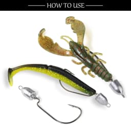 Spinpoler Bass Swing Jig Head Crappie Lure Ned Texas Rigs Fishing Gear 3.5g/5g/7g/10g Bullet Offset Weedless Worm Jigheads Pesca