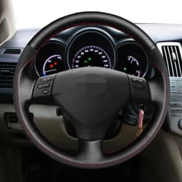 Hand Sew Genuine Leather Steering Wheel Cover For Lexus RX330 RX400h RX400 2004-2007 Toyota Corolla Verso 2006 Camry 2004-2006