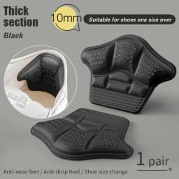 1Pair 5D Shoe Pad Foot Cushion Pads Sports Shoes Adjustable Antiwear Insoles Heel Protector Ankle Sticker Insole Brioche New