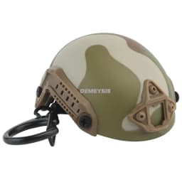 Mini Fast Helmet Keychain Hiking Camping Bottle Cap Opener Decrowner Dummy Helmet Shaped Toy Decoration Gift Outdoor Tool