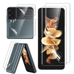 4IN1 For Samsung Galaxy Z Flip4 Flip3 5G Flip 4 3 ZFlip4 ZFlip3 Hydraulic Hydrogel Film Protective Screen Protector Cover