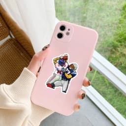 50PCS American Rugby Football Stickers PVC Decal Travel Luggage Guitar Fridge Laptop Waterproof Cool Kid Graffiti Sticker