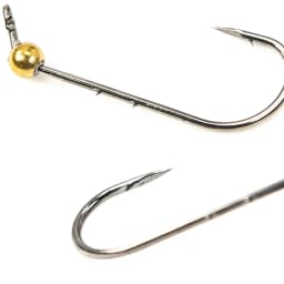 B&U 10pcs Mini Micro Jig Head Hook Rockfish Exposed Head Hook Barbed Hook Trout Soft Worm Lure Jig Fishing Hook Fishing Tackle