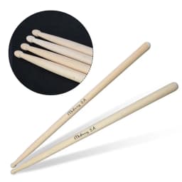 1 Pair 5A 7A Drum Sticks Maple Wood Drumsticks For Beginner Professional Drum Set Accessories Musical Instruments