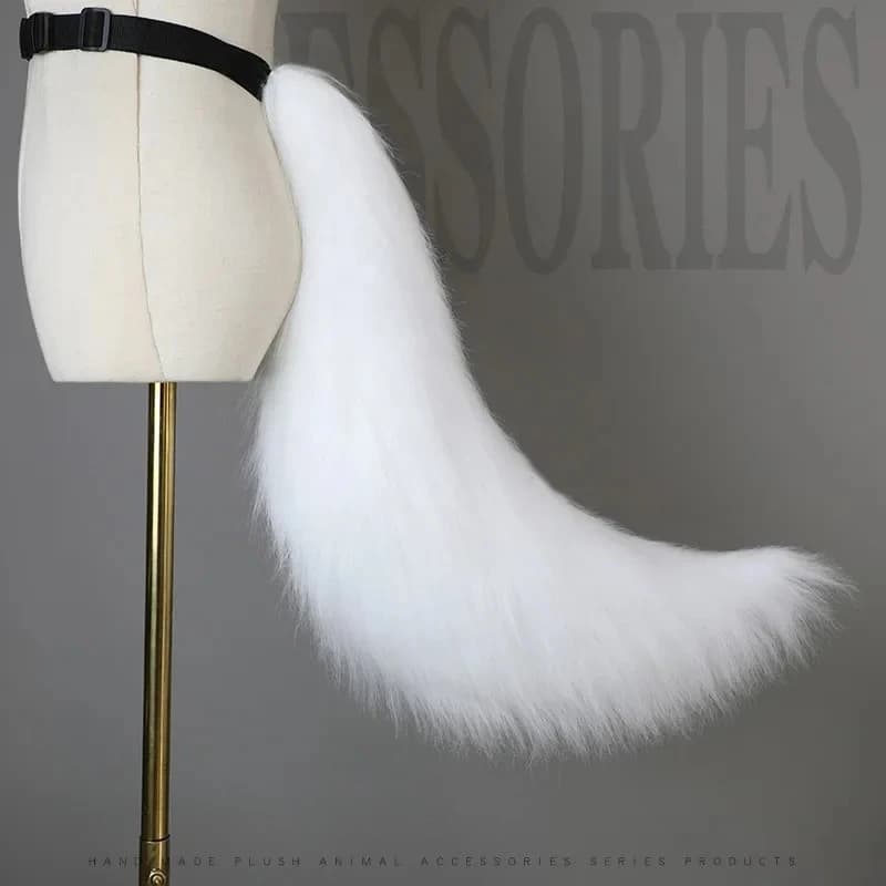 Handmade Plush Fox Tail Role-playing Costume Cosplay long furry Wolf Tail sexy Fox Tail Accessories