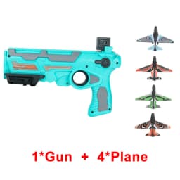 Airplane Launcher Toys Catapult Plane Gun Toy Children Plane Catapult Gun Shooting Game Kids Outdoor Sport Shooting Toys Gift