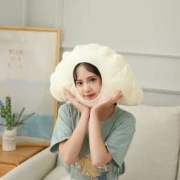 Cartoon Plush Headwear Cosplay Party Funny Eggplant Food Hat Cap Pineapple Popcorn Chips Headdress Photo Performance Prop
