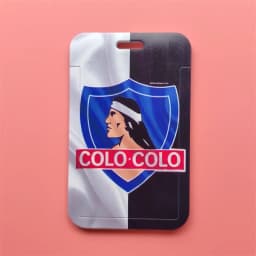 Chile Football Style ID Card Holder Neck Strap Students Credit Card Case Lanyard Child Visit Door Identity Badge Holder Keychain