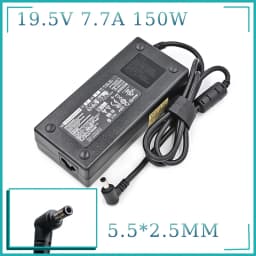 19.5V 7.7A 150W AC/DC Adapter for Delta MSI N17908 V85 R33030 Laptop Notebook PC Power Supply Cord Cable Battery Charger Mains