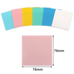 50 Sheets Waterproof Transparent Self Adhesive Memo Pads Sticky Bookmark See Through Posted It Office School Sticky Notes Marker