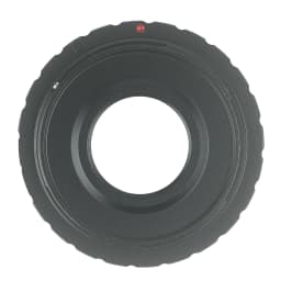 EYSDON Lens Mount Adapter C to EOS Converter Compatible with C-Mount CCTV/Cine Lenses on Canon EF-Mount Cameras