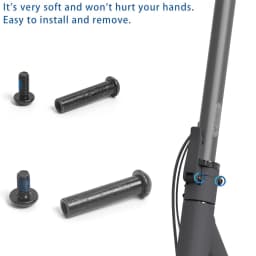 New Folding Lock Screws for Ninebot segway MAX G30 G30D Electric Scooter Fold Base Fixed Bolt black Screw Parts
