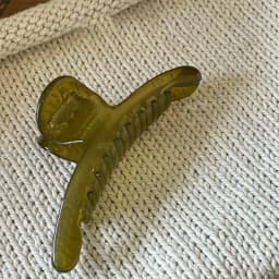 Avocado tawny Hairpin Simple line Penetrating large hair grab Shark clip Temperament female hairpin hair accessories Hair Claws