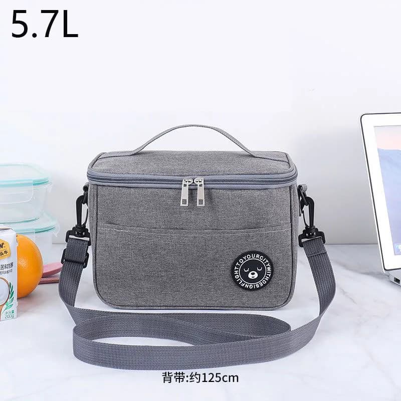 5.7L Cooler Bags Thermal Insulation Package Portable Food Storage Bag Insulated Lunch Bag Insulated Thermal Bag 5.7L