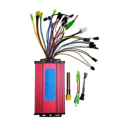 Electric Bike Scooter Brushless Motor Controller LCD Display 800W-1000W 36V-72V Control Panel 26A-33A for E-Bike