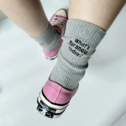 Funny Embroidery Letter Cotton Socks Korean Whats for Snack Today Japan Designer Socks Thread Couple Mid-tube Sock for Men Women