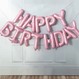 13pcs Birthday Balloon Rose Gold Color Foil Letter Balloons Set Happy Birthday Decoration Globos Kids Party Supplies