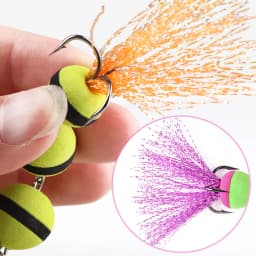 FTK Mandula Fishing Lure Soft Lure Foam Bait Swimbait 5.7g Multi Jointed Artificial Baits With Treble Hook Bass Pike Wobblers