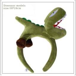 Ocean Children's Day Dress Up Hat Headband Performance Dance Cartoon Headwear Crab Lobster Shark Carp Crocodile Panda Headband