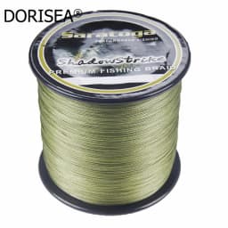 DORISEA Saratoga 8 Strands 300m/330yard 100% PE Braided Fishing Line Multifiament Fish Wire