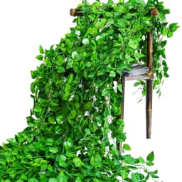 210cm Artificial Ivy Green Leaf Vine Silk Wall Hanging Garland Home Garden DIY Decoration Wedding Party Fake Plant Flower Wreath