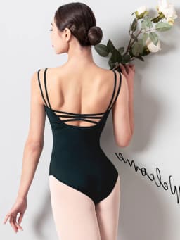 Tights, Double Suspenders, Ballet One-Piece Suit, Practice Body Suit, Art Test, Big Back and High Crotch, Sexy Practice Suit, Ad