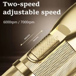 PopBarbers P800 Hair Trimmer for Men Professional Hair Clipper Barber Hair Cutting Machine 7000rpm 2 Gears Finishing Haircut