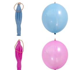 Children's Cartoon Large 8g Clapping Balloon Thickened Hand Clapping Balloon Party Toy With Rubber Band Explosion Printed Ball
