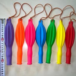 Children's Cartoon Large 8g Clapping Balloon Thickened Hand Clapping Balloon Party Toy With Rubber Band Explosion Printed Ball