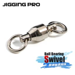 JIGGINGPRO Ball Bearing Swivels For Fishing Accessories Fishing Goods BB Swivel Sea Fishing