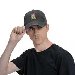 Summer Cap Sun Visor Maneki Neko Taiyaki Lucky Cat With Fish Hip Hop Caps Cowboy Hat Peaked Hats