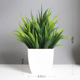 Artificial Bonsai Green Fake Plant Eucalyptus Flower Potted Plant For Indoor Outdoor Home Bedroom Garden Decoration supplies