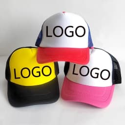 Custom Trucker Hats Foam Polyester Sports Baseball Caps Logo Print Embroidery Leisure Hats Caps for Adult Men Women Gorros