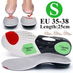 Best Orthopedic Insoles for Feet EVA Gel Shock Absorption Health Orthotic Sole Pad Sport Arch Support Relief Plantar Fasciitis