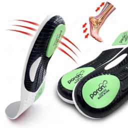 Best Orthopedic Insoles for Feet EVA Gel Shock Absorption Health Orthotic Sole Pad Sport Arch Support Relief Plantar Fasciitis