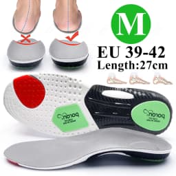 Best Orthopedic Insoles for Feet EVA Gel Shock Absorption Health Orthotic Sole Pad Sport Arch Support Relief Plantar Fasciitis