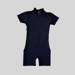 Summer Short Sleeve Zipper Jumpsuit Sports Wear Gym Fitness Sports Bodysuits Women Running Fashion Workout Clothes
