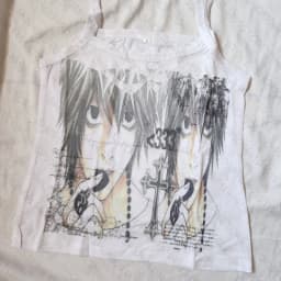 Vintage Y2k Style Clothes Letter Graphic Print Grunge Gothic Punk Slim Crop Top Camisole Female Tank Top Baby Tee 2000s Emo Girl