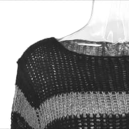 New Streetwear Top Punk Gothic Long Unisex Sweater Summer Women Striped Cool Hollow Out Hole Broken Jumper Loose Rock Thin Dark