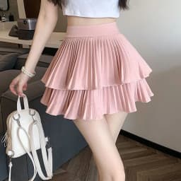 Japanese Y2k Cute Ruffled Plaid Skirt Gothic Punk Rock Subculture Cake Skirts Japanese Preppy Style Casual New Women Mini Skirts