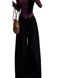 New Women's Autumn and Spring Casual Fitted Slim Regular-Shoulder Lace Spliced Long-Sleeve T-Shirt