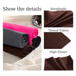 Women's Basic Elastic High Waist Bodycon Pencil Mini Skirt Casual Summer Ribbed Knit Package Hip Short Skirt Fashion Streetwear