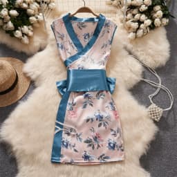 Women's Sexy Mini Dress Lingerie Cosplay Maid Cute Bowknot Lace Hotsweet Casual Dresses Party Club Costume Camisole Mini Dresses