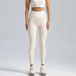 Black Leggings for Women with No T-line High-waisted Hip Lift Yoga Pants with Abdominal Compression and Nude Running Leggings