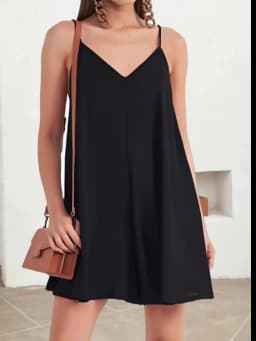 Women Plus Size Sleeveless Dress Fashion Solid Color Comfortable Daily Wear Dress
